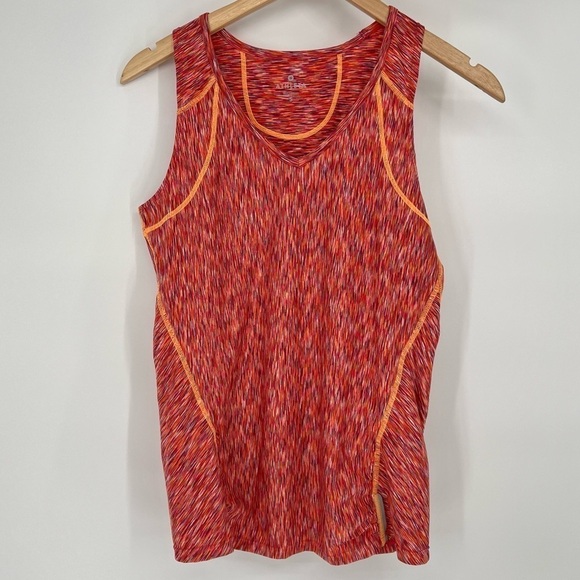 NWT Athleta Watermelon Pop Space Dye Run Tank - Picture 9 of 9